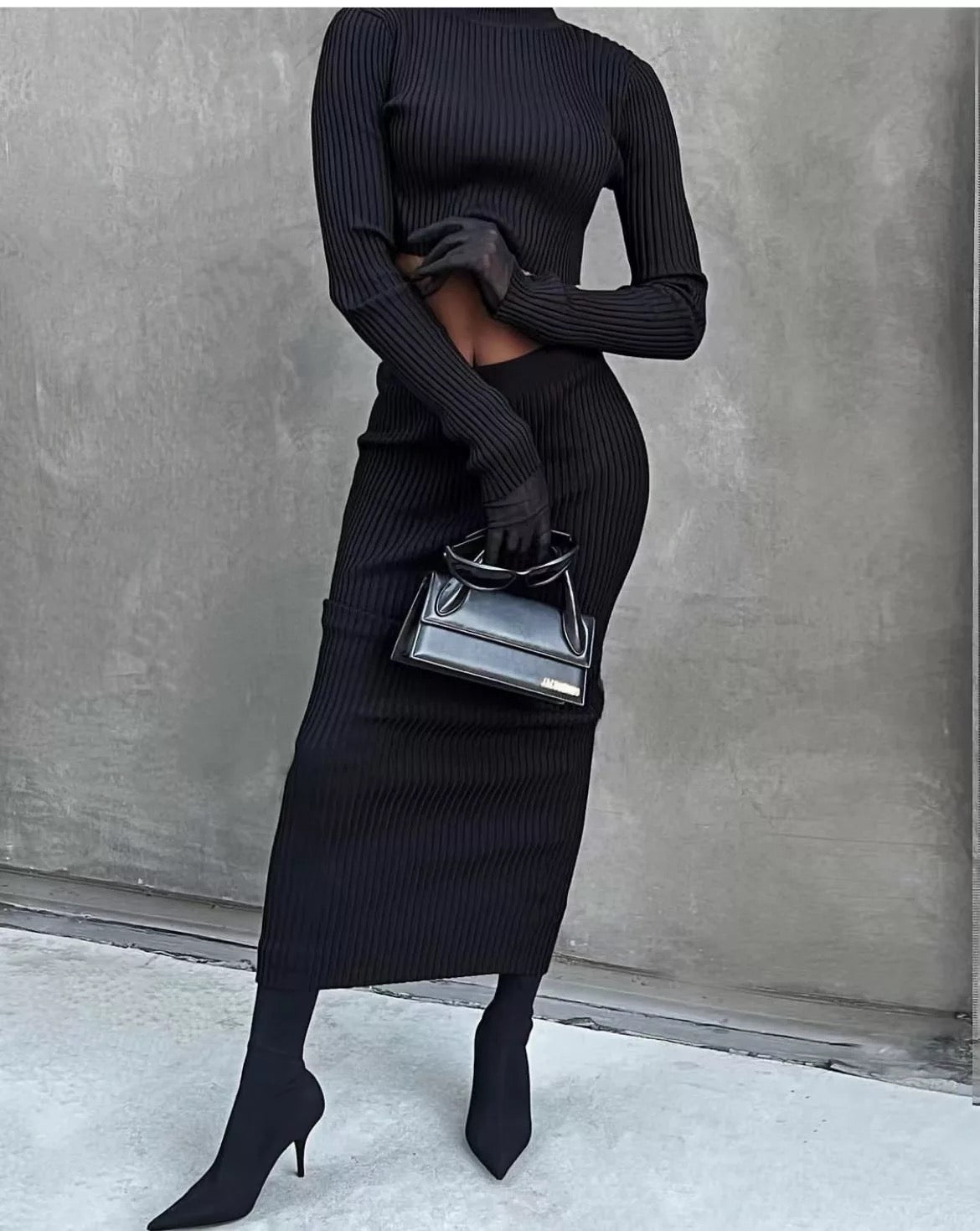 Black Bliss Two Piece Set