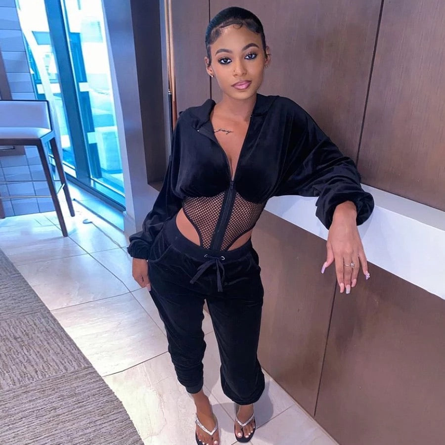The Reese Velour Suit