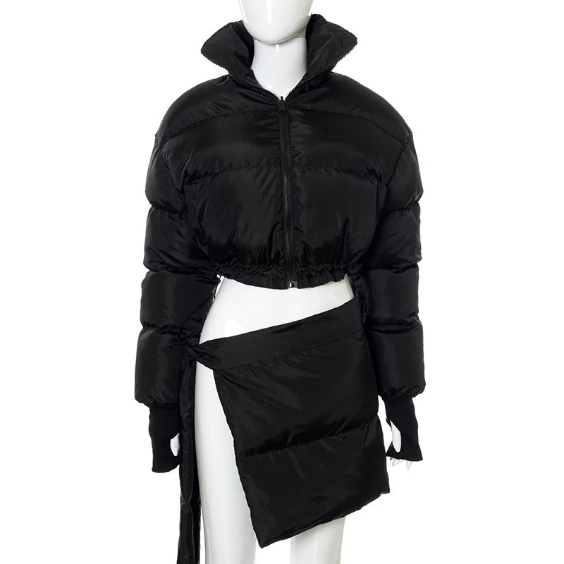 The Black Puffer Set