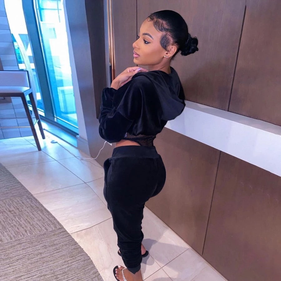 The Reese Velour Suit