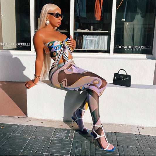 Pre Order: Pucci Print Tights