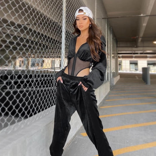 The Reese Velour Suit