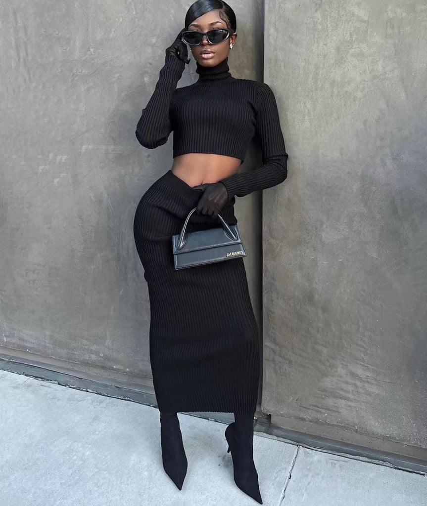 Black Bliss Two Piece Set