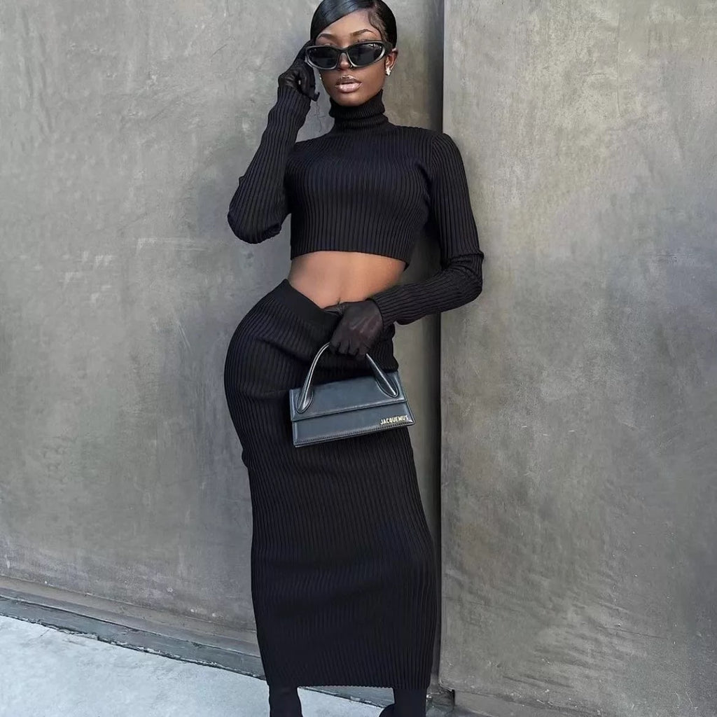 Black Bliss Two Piece Set