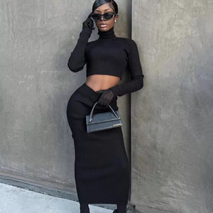 Black Bliss Two Piece Set